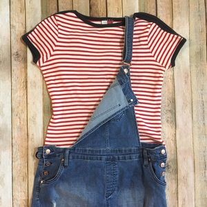 Tommy Hilfiger Vintage Striped Ringer Tee M